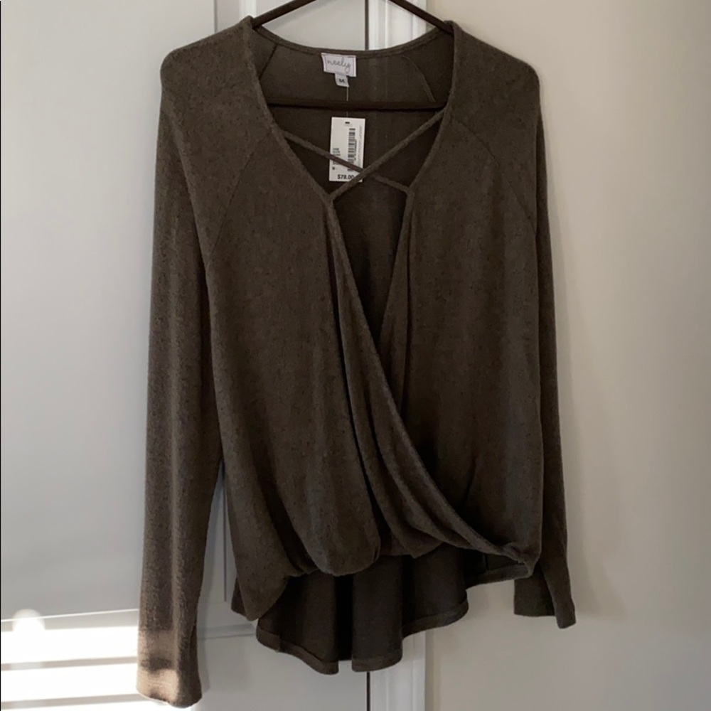 NWT long sleeve top